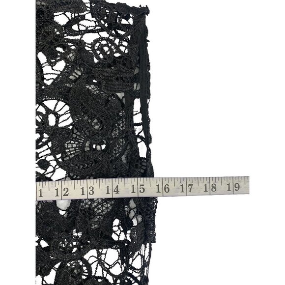 Women's Black Super Long Dress - Picture 4 of 6